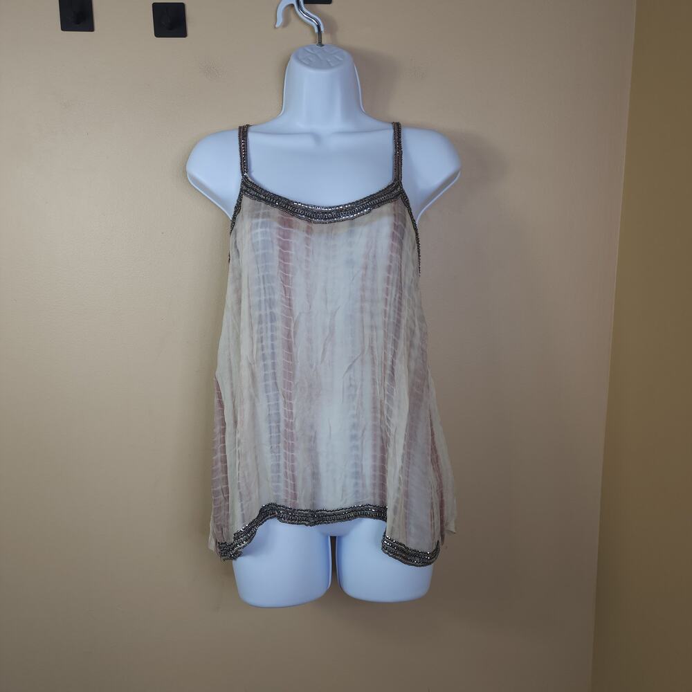 Raga Aphrodite Embellished Tank Top Size S